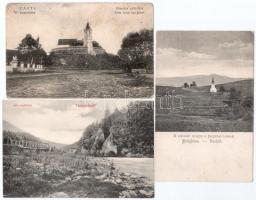 20 db RÉGI erdélyi város képeslap vegyes minőségben, érdekesebb lapokkal is / 20 pre-1945 Transylvan...