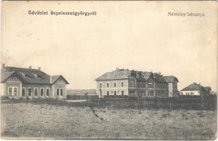 1916 Sepsiszentgyörgy, Sfantu Gheorghe; Méntelep laktanya / stud farm barracks