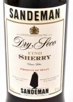 Sandeman Dry Seco fino sherry 0,75l bontatlan palack, díszdobozban