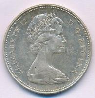 Kanada 1965. 1$ Ag "II. Erzsébet" T:2 
Canada 1965. 1 Dollar Ag "Elizabeth II" ...