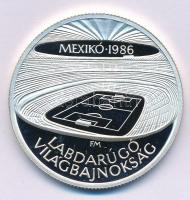 1986. 500Ft Ag &quot;Labdarúgó Világbajnokság - Mexikó 1986 - Stadion&quot; T:PP Adamo EM94