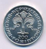 1978. 200Ft Ag "Az első magyar aranyforint" T:BU 
Adamo EM56