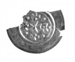 1172-1196. Denár Ag "III. Béla" értelmetlen felirat, kufikus karakterek (0,21g) T:2,2- any...