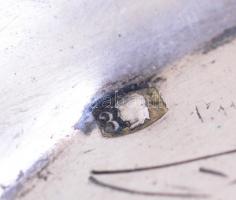 Ezüst (Ag) tálka. jelzett 24,2 g, d: 8 cm