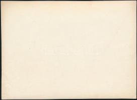 cca 1935 Kinszki Imre (1901-1945) budapesti fotóművész hagyatékából, jelzés nélküli vintage fotó (Dé...