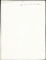 cca 1934 Kinszki Imre (1901-1945) budapesti fotóművész hagyatékából, pecséttel jelzett vintage fotó ...