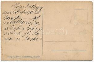 Brassó, Kronstadt, Brasov; Honterus ünnepség, iskolák felvonulása. H. Zeidner / Honterusfest, Ausmar...