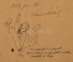 Schéner Mihály (1923-2009): Napraforgók. Olaj, farost, jelzett. Hátoldalán hosszabb autográf felirat...