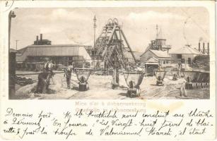 1899 Johannesburg, Goudmijn / Mine dor / gold mine, industrial railway, mine carts (fl)