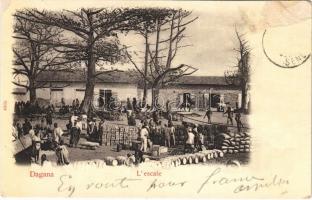 1905 Dagana, Lescale / market (EB)