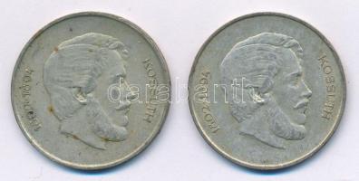 1947. 5Ft Ag "Kossuth" (2x) T:2 patina Adamo F8.1