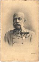 Ferenc József / Franz Joseph I of Austria (szakadás / tear)