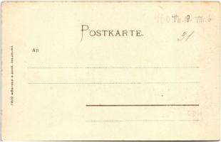 1906 Berchtesgaden, Maximilianstrasse / street view, shop