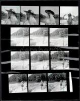 cca 1987 Egy aktfotózás vizuális naplója, Menesdorfer Lajos (1941-2005) budapesti fotóművész hagyaté...