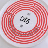 Dió - Degrenne porcelán design tál, modern képregény mintával, kis példányszámű széria. Jelzett,. ma...