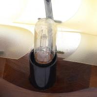 Hajós asztali lámpa, működik, eredeti dobozában, 30x32 cm