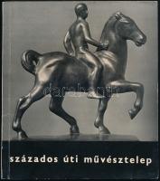 1965 Bp., Százados úti művésztelep katalógus, magyar és francia nyelven