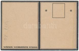 Rokoko-Mode. Wiener Werkstätte No. 1000. litho s: Fritzi Löw