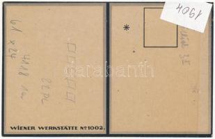 Rokoko-Mode. Wiener Werkstätte No. 1002. litho s: Fritzi Löw (gluemark)