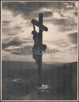 cca 1933 Thöresz Dezső (1902-1963) békéscsabai gyógyszerész és fotóművész hagyatékából, jelzés nélküli  vintage fotó, 29,1x22,8 cm