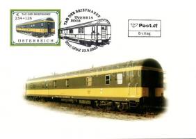 Tag der Briefmarke, Postzug CM, Bélyegnap postavonat CM, Day of stamps, post train CM