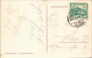 1919 Mosóc, Mosovce; Báró Révay kastély. Hegedűs I. kiadása / Kostiel / castle (EK)