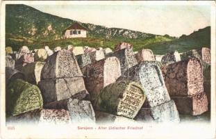 Sarajevo, Alter jüdischer Friedhof / Old Jewish cemetery, Judaica (EK)
