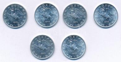 1992. 10f Al (3x) + 1993. 10f Al (3x) T:1,1- Adamo F3.3