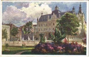 1916 Ljubljana, Laibach; Landschaftliche Burg / palace (EK)