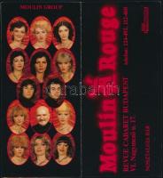 1983 Moulin Rouge mulató fényképes leporello műsorról