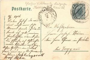 1906 Vítkovice, Witkowitz (Ostrava); Rohrwerk, Stahlwerk, Maschinenfabrik / factory, interior. Art N...