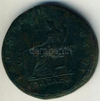 Római Császárság HADRIANUS 117-138. Dupondius T:3+/3 R!