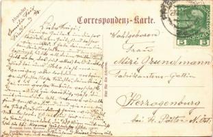 1914 Frydlant, Friedland i. B.; Bahnhofsperron / railway station with restaurant's terrace