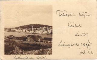 1899 Mali Losinj, Lussinpiccolo; kikötő / port. photo (EK)