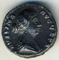 Római Császárság FAUSTINA MINOR 139-176. Denar Ag T:2/3+