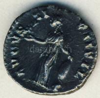 Római Császárság FAUSTINA MINOR 139-176. Denar Ag T:2/3+