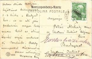 1911 Veli Losinj, Lussingrande; Via alla Madonna / street view (EK)