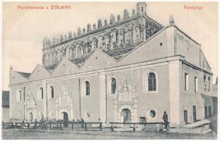 Zhovkva, Zsovkva, Zólkiew, Zolkwi; Synagoga / synagogue