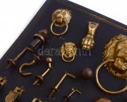 1926 Burco olasz rézárú gyár képes termékkatalógus cca 60p. + réz termék minták táblán. 24x17 cm / B...