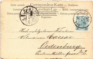 1900 Hunter boy with hunting dog and prey (fl)