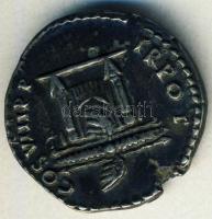 Római Császárság DOMITIANUS 69-96. Denar Ag T:2- Verési hibából eredő kitörés a peremen!