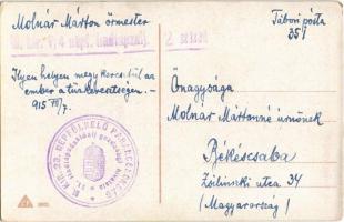 1915 A lövészárokban. Hazai szeretetadományok / Im Schützengraben. Liebesgaben aus der Heimat / WWI ...