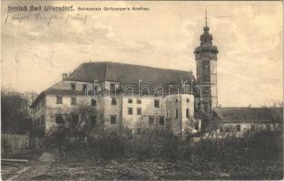 1913 Velké Losiny, Bad Ullersdorf, Groß Ullersdorf; Schauplatz Grillparzers Ahnfrau / castle