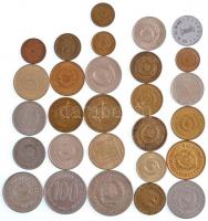 Jugoszlávia 1938-1990. 28db vegyes fémpénz T:vegyes Yugoslavia 1938-1990. 28pcs of mixed coins C:mixed