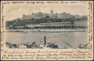 1904 Képeslap Budapestről Bajorországba, továbbküldve Svájcba, ott portózva