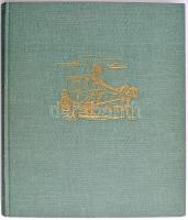 Jó állapotú, erős, igazi rendező berakó 25 vastag fehér lappal, osztott 10 soros oldalakkal, zöld vászon borítóval.