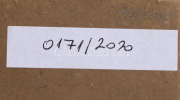 Deák Ébner Lajos (1850-1934): Garam mellett. Gouache, papír, kartonra kasírozva. Jelzett. Hátoldalán...