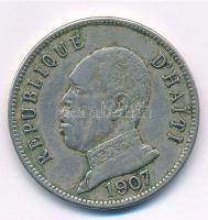 Haiti 1907. 50c Cu-Ni T:2-
Haiti 1907. 50 Centimes Cu-Ni C:VF
Krause KM#56