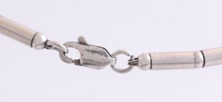 Ezüst (Ag) nyaklánc, jelzett, h: 45 cm, nettó: 20,07 g