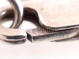 Ezüst (Ag) nyaklánc, jelzett, h: 45 cm, nettó: 20,07 g